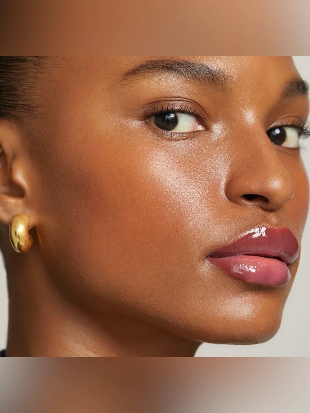 Merit TINTED LIP OIL The Gelées LES Shade Slick DEUX sheer pink